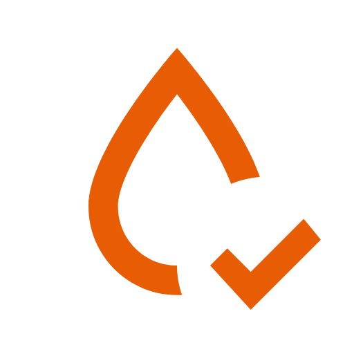 mdi--water-check-outline